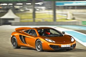 McLaren MP4-12C in Abu Dhabi 2012 года